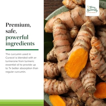 Terry Naturally Curacel Curcumin 60 Softgels for Dogs