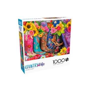 Buffalo Games Cowgirl Colors 1000 Piece Jigsaw Puzzle