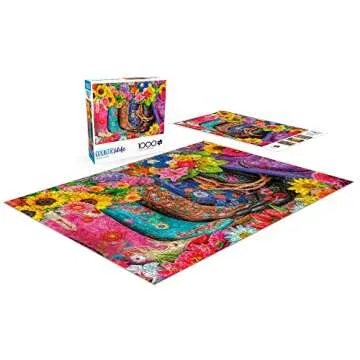 Buffalo Games Cowgirl Colors 1000 Piece Jigsaw Puzzle