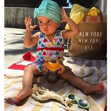 Thinkbaby Stainless Steel Sippy Cup, Pink (9 ounce)