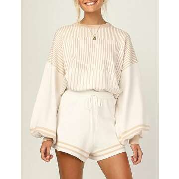 Cozy and Chic Rxozrxoz Sweater Sets Women 2 Piece Outfits for Fall