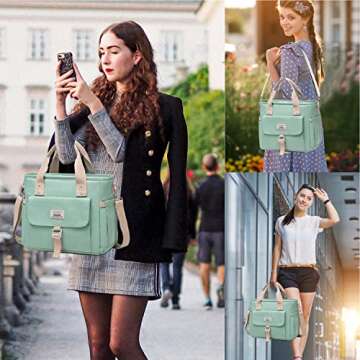 Weitars Insulated Lunch Bag - Stylish Lunch Cooler Bag