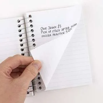 Five Star Spiral Notebook, Fat Lil' Pocket Notebook, College Ruled Paper, 200 Sheets, 5-1/2" x 3-1/2", Assorted Colors, Color Will Vary, 1 Count (45388)