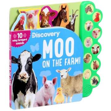 Moo on the Farm! Engaging Sound Book for Kids