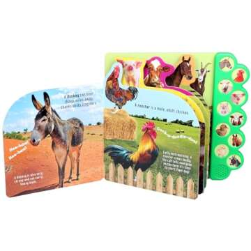 Moo on the Farm! Engaging Sound Book for Kids