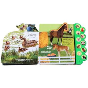 Moo on the Farm! Engaging Sound Book for Kids