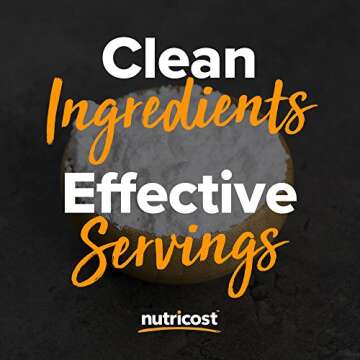 Nutricost L-Glutamine Powder 1 KG - Unflavored, Non-GMO, Gluten Free