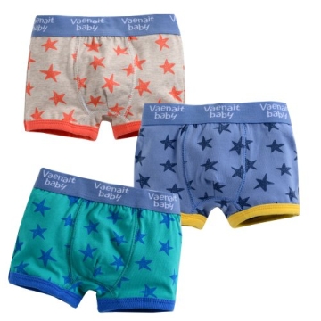VAENAIT BABY 2T-7T Toddler Kids Underwear Boxer Briefs 3-Pack Set