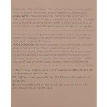 Curl Leave-in Butter - Vegan & Cruelty-Free Curls Care