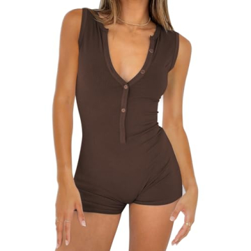 Stylish CHYRII Women's V Neck Yoga Jumpsuit - Comfort Meets Fashion