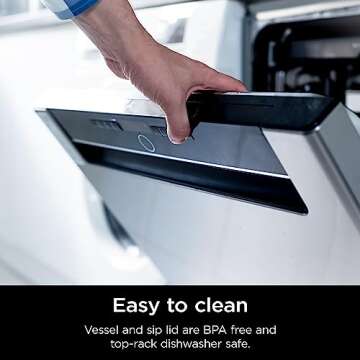 Ninja Blast Portable Blender: USB-C Rechargeable for Smoothies