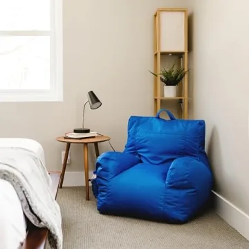 Big Joe Bean Bag Chair for Dorm Use with SmartMax Fabric