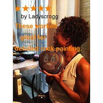 Mandala Rock Painting Pen Dot Dotting Tools Stencil Brush Set 12 PCS Flat Head 4mm 5mm 6mm 8mm 10mm 12mm 14mm Diameter 5 Stylus (set1)