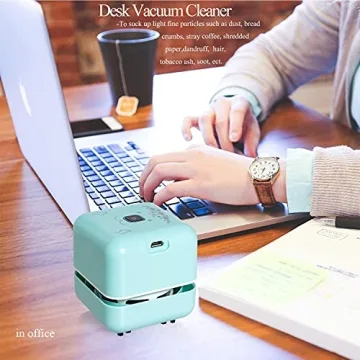 JEDIST Mini Desk Vacuum Cleaner for Easy Cleaning