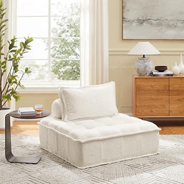 Volans Sherpa Fleece Modular Sectional Sofa for Stylish Comfort