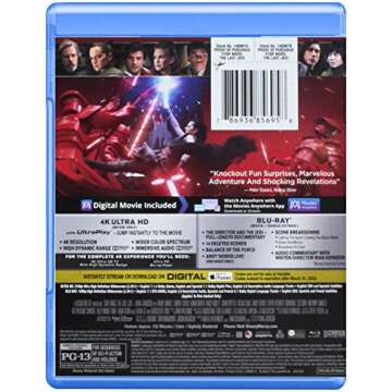Star Wars: The Last Jedi [4K UHD]