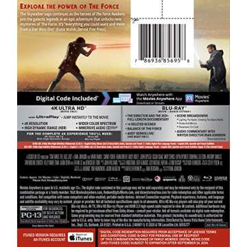 Star Wars: The Last Jedi [4K UHD]