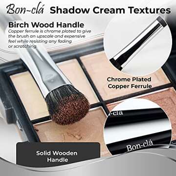 Bon-clá Eye Brush for Perfect Eyeshadow Application