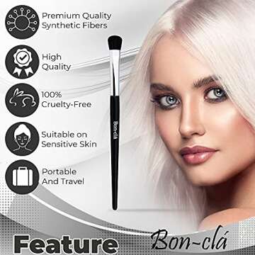 Bon-clá Eye Brush for Perfect Eyeshadow Application