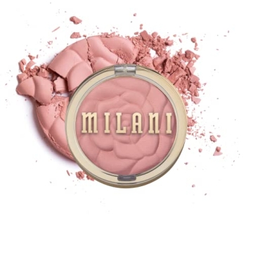 Milani Rose Powder Blush - Romantic Rose (0.6 Ounce) Cruelty-Free Blush - Shape, Contour & Highlight...