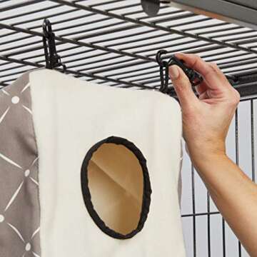 Cozy Cube for Small Pets - Easy Install & Clean