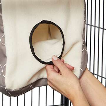 Cozy Cube for Small Pets - Easy Install & Clean