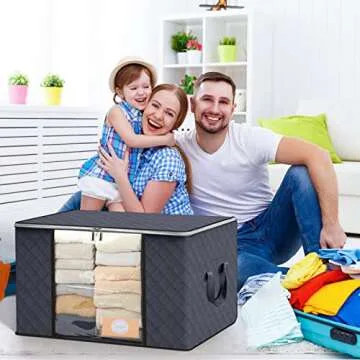 Extra Large Storage Bags for Clothing and Blankets