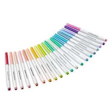 CRAYOLA Pastel Super Tips Washable Markers - Pack of 20