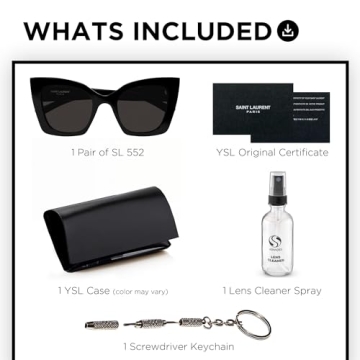 YSL SL 552 Cat-Eye Sunglasses - Stylish & Protective Sunglasses