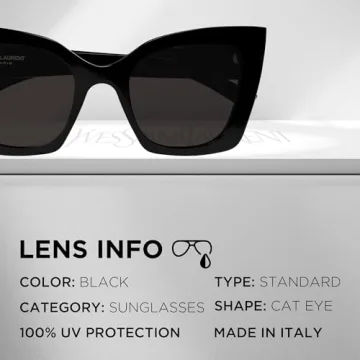 YSL SL 552 Cat-Eye Sunglasses - Stylish & Protective Sunglasses