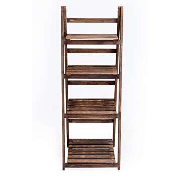 Kodycity Plant Stand Stands for Indoor Plants Shelf Holder Outdoor Tall Planter Shelves Multiple Corner Flower Pot Pots Holders Wood Tiered Rack in Patio Garden House Living Room Decor