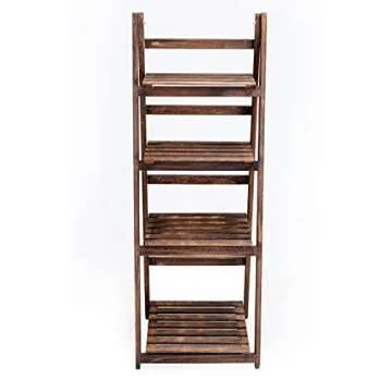 Kodycity Plant Stand Stands for Indoor Plants Shelf Holder Outdoor Tall Planter Shelves Multiple Corner Flower Pot Pots Holders Wood Tiered Rack in Patio Garden House Living Room Decor