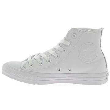 Converse Chuck Taylor Leather High Top Sneakers - White