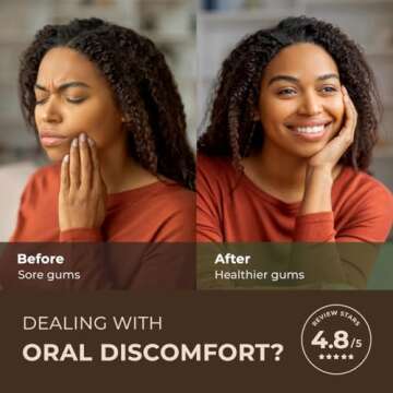 Gya Labs Clove Essential Oil for Teeth & Gums - 0.34 Fl Oz - 100% Pure Natural Clove Oil for Oral Ca...