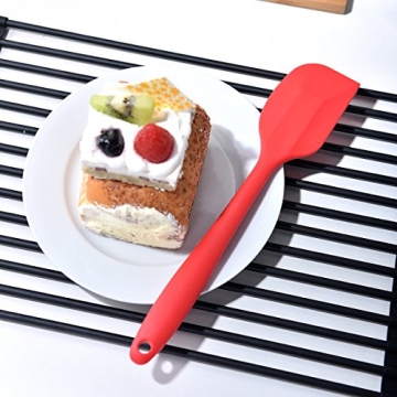 POPILION Silicone Spatula Set of 4 - Heat Resistant