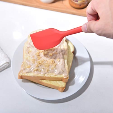 POPILION Silicone Spatula Set of 4 - Heat Resistant