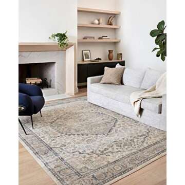 Loloi Teagan Collection Accent Rug - Stylish & Durable