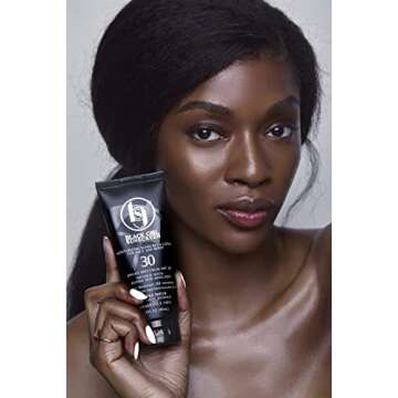 Bissport BlackGirlSunscreen SPF 30 Sunscreen - Made by Women of Color for People of Color - 3 FL OZ