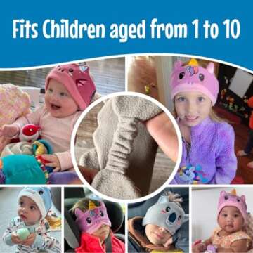 Bandou Toddler Headphones - Comfortable for Travel & Play