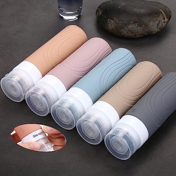 Higomai TSA Approved Travel Bottles for Toiletries