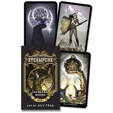 The Steampunk Tarot Mini - Intricate Deck for Spiritual Exploration