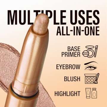 LANGMANNI Eyeshadow Stick,8 PCS Waterproof Multi-Color Eyeshadow Pen Set,Creamy Long-Lasting Eye Makeup Kit,Natural & Shimmer Shades Contour Stick,Perfect Gifts For Women (#G-8 Colors)