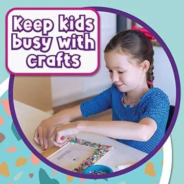 Mosaic Photo Frame Craft Kit for Creative Kids Age 6-12