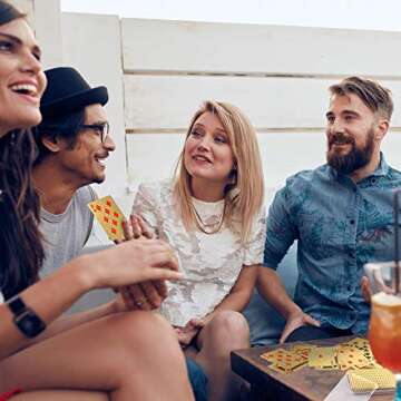 Luxurious 24K Gold Foil Playing Cards - 2 Decks