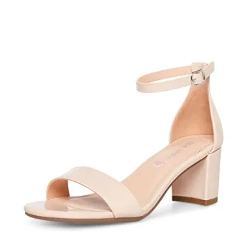 Steve Madden Girls Shoes Carrson Heeled Sandal in Blush Patent for Stylish Comfort