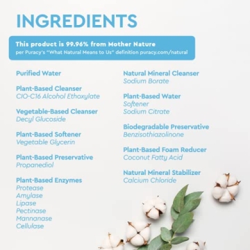 Puracy 99.51% Natural Stain Remover for Baby Clothes