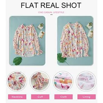 Stylish Plus Size Floral V Neck Tie Top Blouse