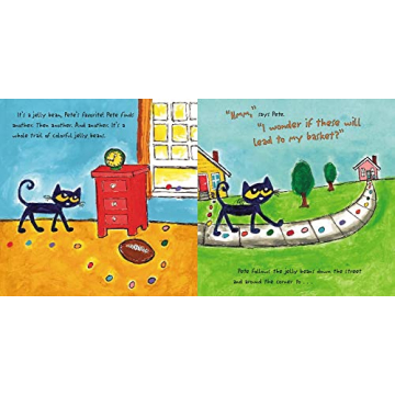 Pete the Cat Easter Book with Poster and Stickers for Kids
