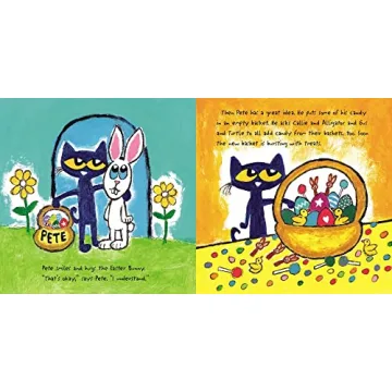 Pete the Cat Easter Book with Poster and Stickers for Kids