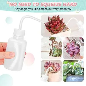 Valchoose 150ML Premium Eyelash Water Bottle for Extensions, 5.1oz White Tattoo Water Bottles No Need to Squeeze Hard, Easy to Carry Eyelash Bottle Rinse for Eyelashes, Cleaning(1 pack)